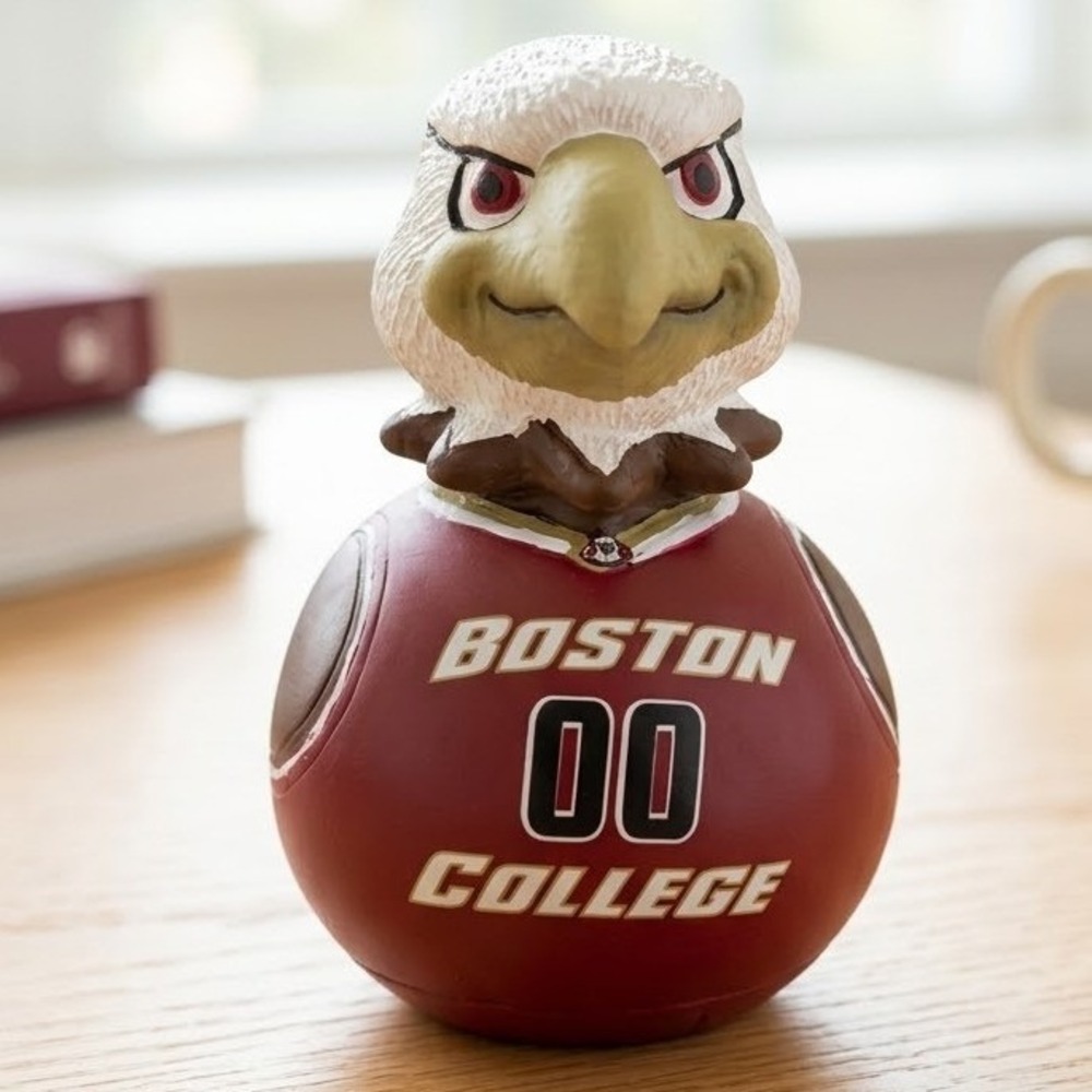 Vintage Boston College Eagles Baldwin Mascot Rocker Handcrafted Figurine 00